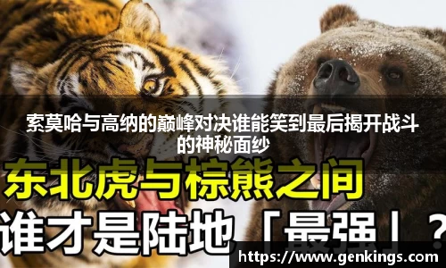 索莫哈与高纳的巅峰对决谁能笑到最后揭开战斗的神秘面纱